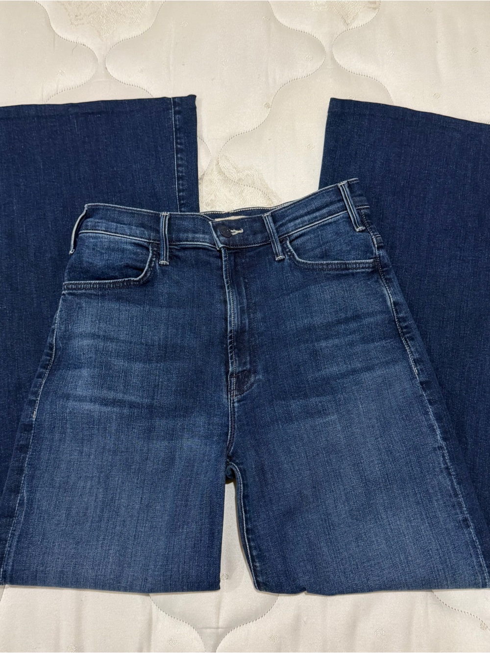MOTHER jeans wide leg HUSTLER
ROLLER SNEAK WASH